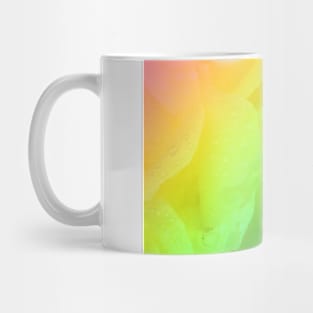 Multicolored Rose Petals Mug